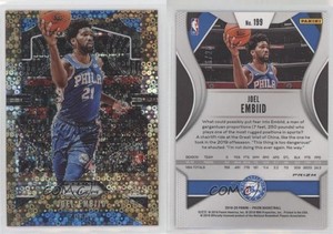 2019-20 Panini Prizm Fast Break Bronze Prizm /20 Joel Embiid #199