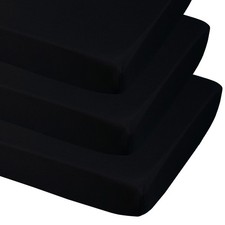 CaSaJa 3-Pack Fitted Crib Sheets Set for Baby Boys, Extra Soft Breathable