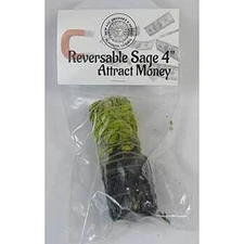 4" Attract Money reversable smudge stick