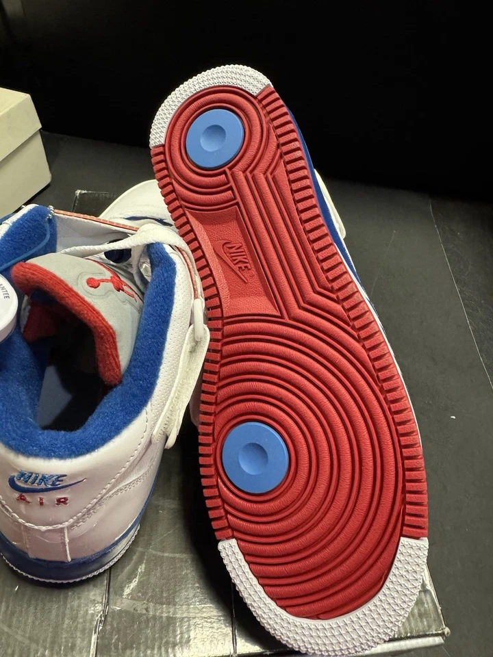 Nike Air Jordan 5 V Fusion Varsity размер 10 М красная синяя лента 318608-162 мужская редкая - Изображение 4 из 4