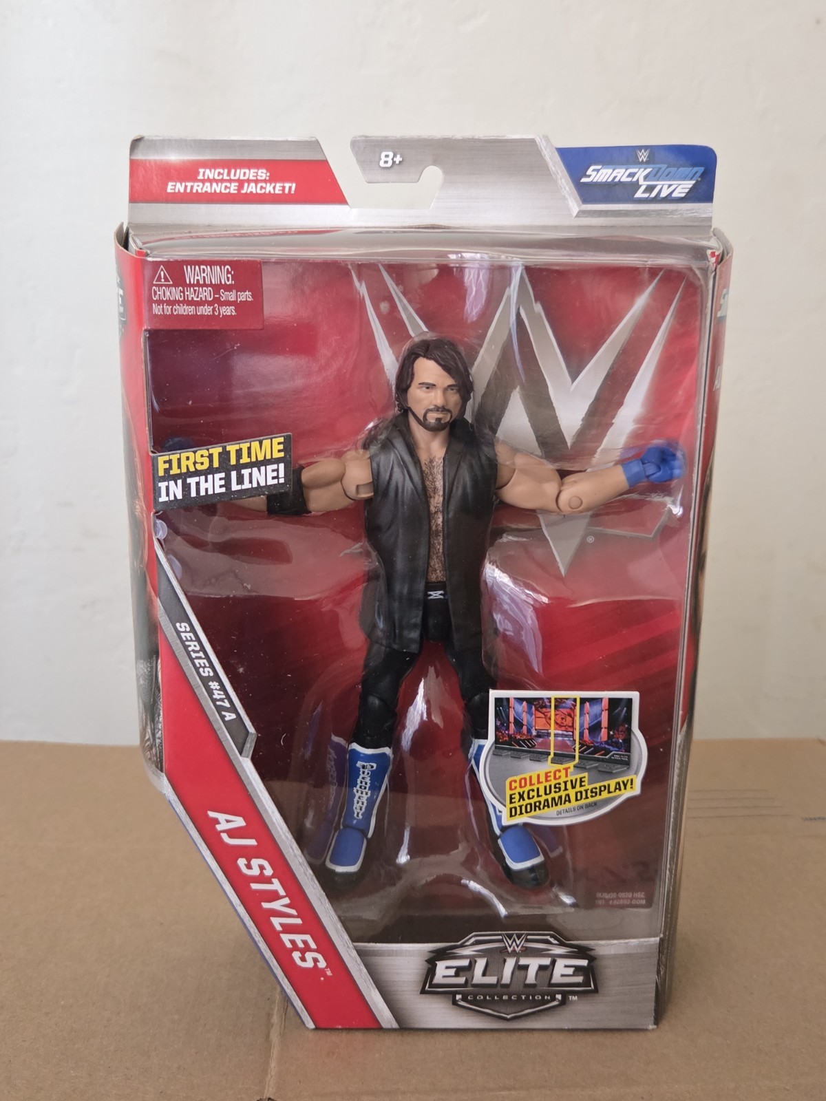 WWE Elite Collection Series 47 AJ Styles  SEALED Action Figu