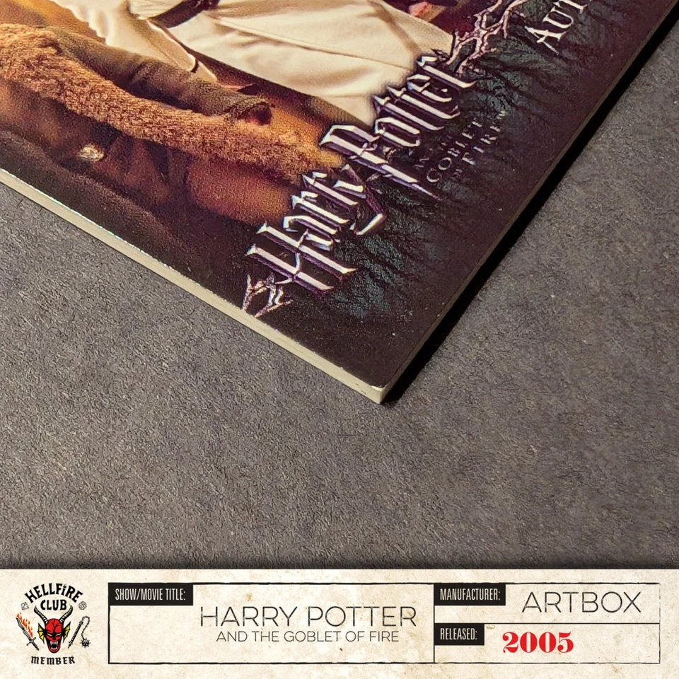 Harry Potter and the Goblet Of Fire COSTUME CARD /850 Igor Karkaroff C9 - Image 4 of 4