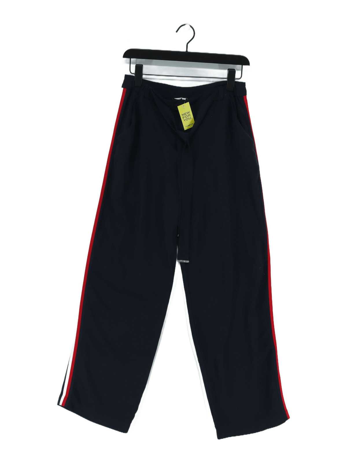 ALTRA Pantalone donna Studio By Preen UK 12 blu 100% altro chino gamba larga