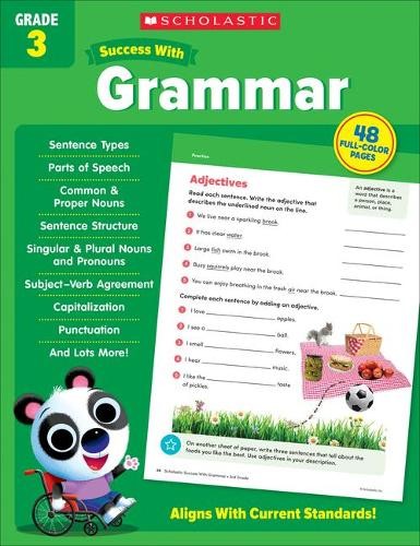 Scholastic Success with Grammar Grade 3 Workbook (Tascabile)