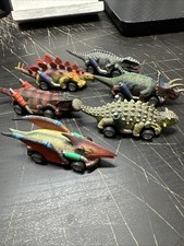 6 Pull Back Cars Dino Toy Dinosaur Car for Toddlers Kids 3-5 Year Old Boys Gift