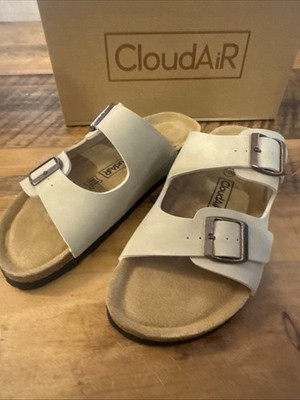 CLOUDAIR Joyce Stone Sandals Slip On Sandals  Size 10 New In Box