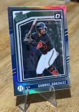 Gabriel Gonzalez 2024 Donruss OPTIC RATED PROSPECT SILVER HOLO PRIZM Parallel 