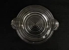 Anchor Hocking Manhattan Depression Glass 7” Clear Plate  Art Deco 1930s
