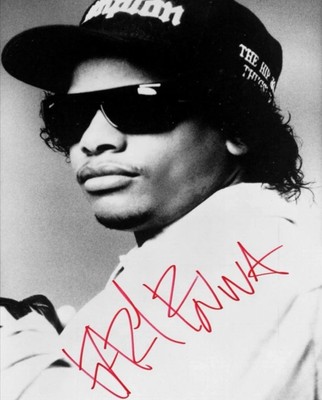 Eazy - E SIGNED AUTOGRAPHED 10'' X 8'' RE-PHOTO PRINT Rap Hip Hop Eric Lynn Wright