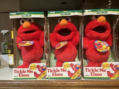 3 Tickle Me Elmo s