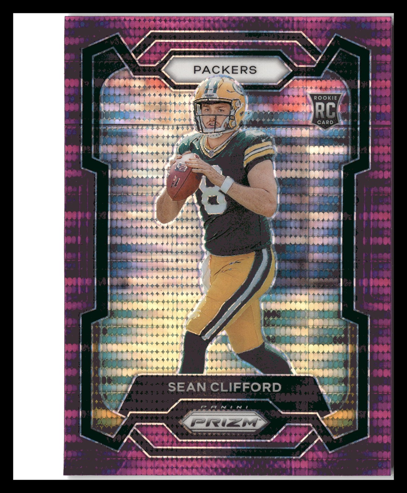 2023 Panini Prizm #338 Sean Clifford Purple Pulsar