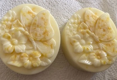 HOMEMADE Handmade Lemongrass & Donkey Milk Soap (Pack Of 2)