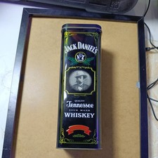Dose aus Blech, leer Jack Daniel's Old n&deg;7  Sour Mash Whiskey Tennessee 1866 rar