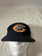 Vintage 90s Chicago Bears AnncoCap Hat Tupac NFL Size 7 1/8