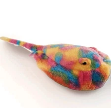 Adventure Planet 44" Rainbow Splatter Stingray Stuffed Animal