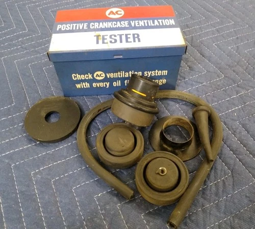 Vintage AC Positive Crankcase Ventilation PCV Tester GM Chevrolet
