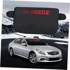 Windshield Snow Cover for Ice and Snow  Light Weight 170T Silver Coated