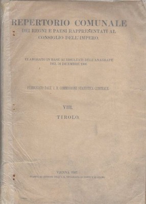 Gemeindeverzeichnis der im Rat des'Kaiserreichs vertretenen Königreiche und Länder