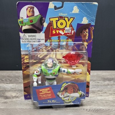 Rare Disney's Toy Story Infrared Buzz Lightyear Action Figure - Thinkway - New