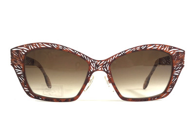 Jeans Lafont Sonnenbrille LOME 851 Burnt Orange Rahmen Mit Gradient Brown Linsen