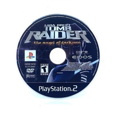 Lara Croft Tomb Raider The Angel of Darkness (PS2, 2002) Disc Only Tested