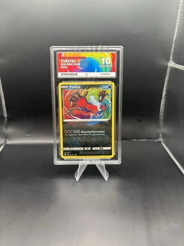 Yveltal 046/072 Shining Fates Amazing Rare Holo 110 HP English Ace 10