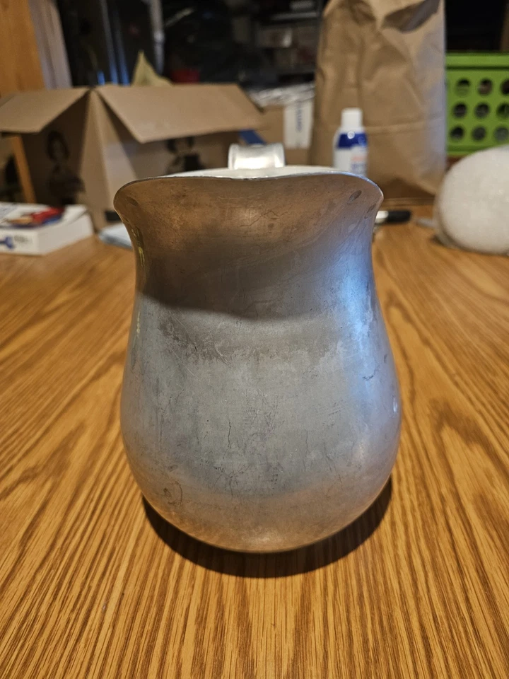 JARRA DE COLECCIÓN VOLLRATH 2 1/2 QT ACERO INOXIDABLE 7,5", SHEBOYGAN, CON EE. UU. Foto 2 de 4