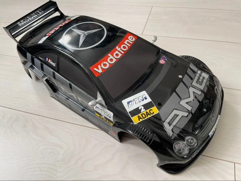 MERCEDES BENZ CLK DTM AMG GT3 RC Car Body Shell Only 1:10 All Painted TAMIYA - Image 3 of 4