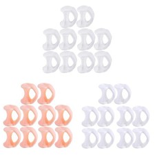 5 Pairs of Soft Reusable Sleeves Toe Pads Toe Spacers for