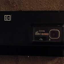 Kodak Disc 6000 Vintage Black Disc Camera Disc Format Camera Classic Photography