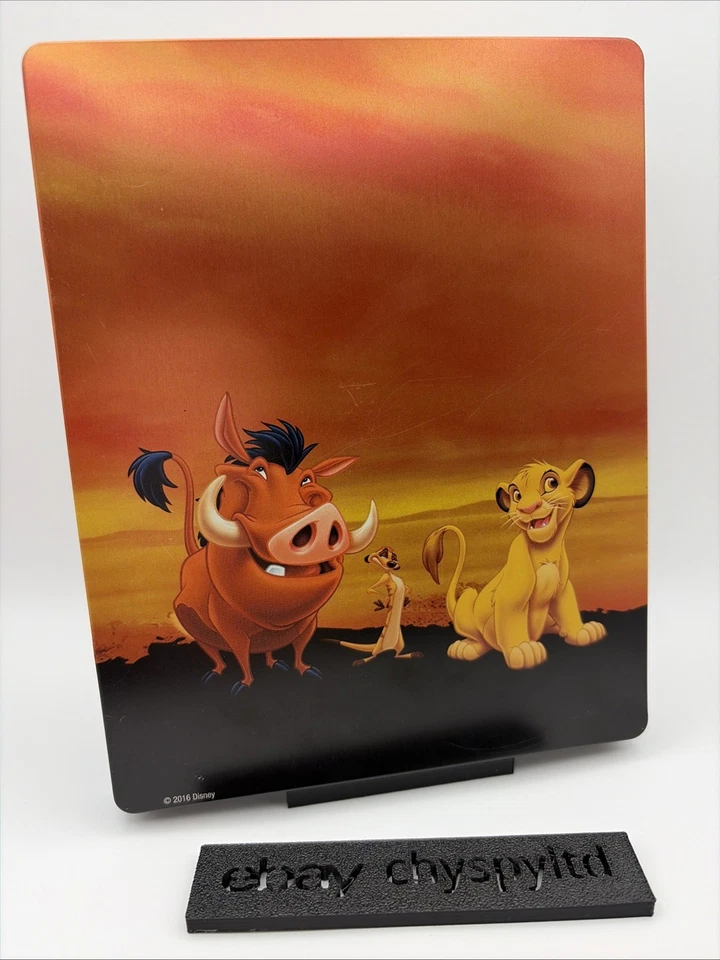 The Lion King (1993) Limited Edition Zavvi Lenticular Steelbook Blu-ray 3D UK - Image 2 of 4