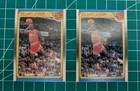 New ListingTwo (2) Fleer 1988-89 Michael Jordan #120 All-Star Team Basketball Card WOW