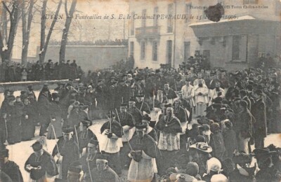 Autun - Beerdigung Von S. E.Der Cardinal Perraud - Februar 1906