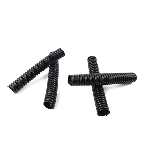 Spark Plug Wire Heat Sleeve Ignition Cable Shield 4pcs Fit Dodge Fit Jeep Black - Picture 9 of 10