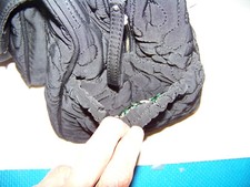 Vera Bradley Baby Diaper Bag - Black - Quilted Traveler w/ Changing Pad - NWOT