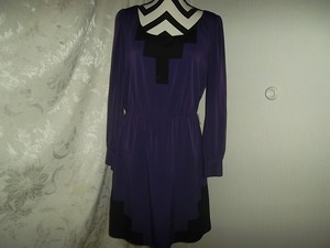gianni bini purple dress