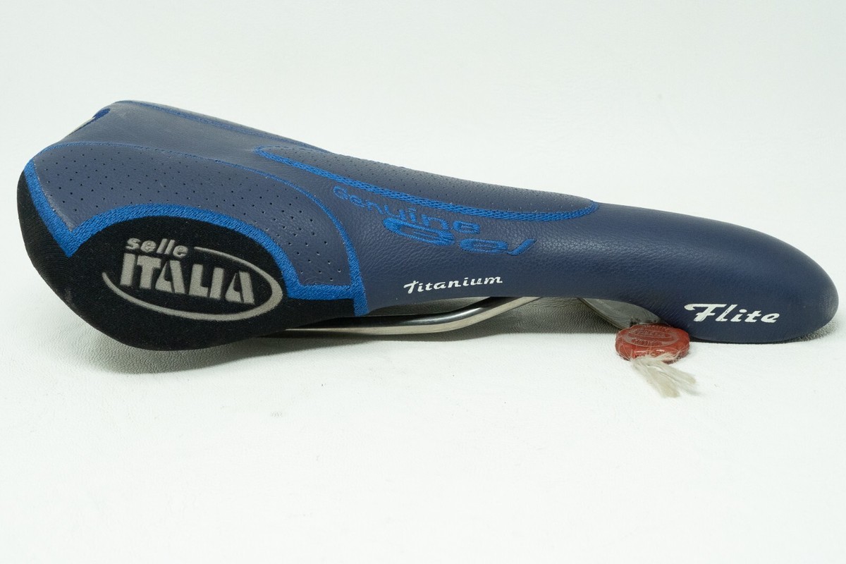NOS SELLE ITALIA FLITE TITANIUM VINTAGE SADDLE SEAT ROAD