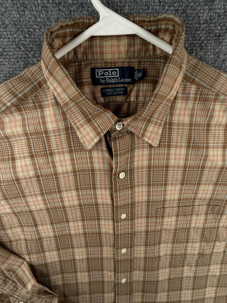 Polo Ralph Lauren Lowell Sport Soft Combed Cotton Button Up Shirt