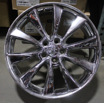 11 12 Lincoln MKS Flex OEM Wheel Rim 20x8 20'' CHROME BE9J1007AA AE9J1007AC 3846