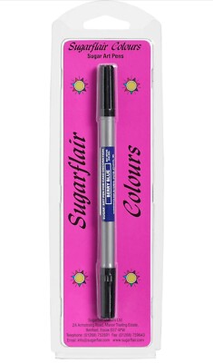 Sugarflair Berry Blau Essbar Lebensmittel Dekorieren Stift - Doppelspitze Lebensmittel Stifte