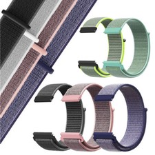Fintie Nylon Loop Watch Band for Garmin Vivoactive 3/Vivomove HR/Forerunner 645