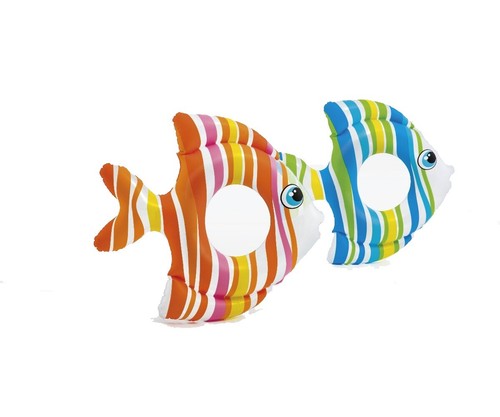Intex Schwimmring Fish (Farbauswahl) | Kinder Schwimmreifen | Wasserspielzeug - Bild 1 von 3