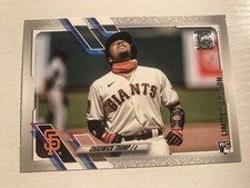 2021 Topps VIP 70th Anniversary Only 100 Made Chadwick Tromp Giants RC 221