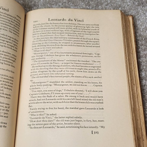 The Romance of Leonardo Da Vinci Dmitri Merejkowski 1931 1st edition 2nd print - Picture 10 of 16