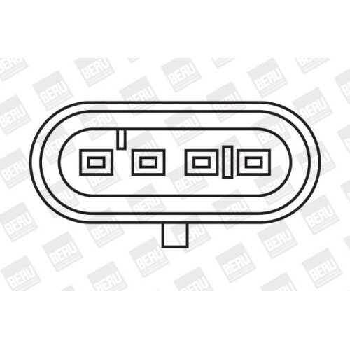 ZS470 BERU 0 040 100 470 Bobine D'allumage 4pôle, 12V, Nombre De Connexions: 6, Version De Raccord SAE | AUTODOC Prix Et Avis