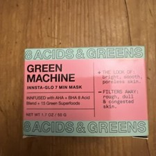 INNBEAUTY Project Green Machine Innsta-Glo 7 Min Mask 50g/1.7oz NewInBox US Made