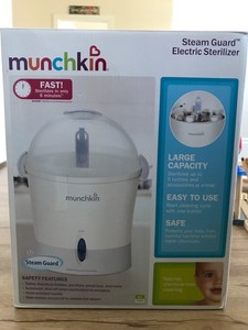 munchkin steam guard electric sterilizer