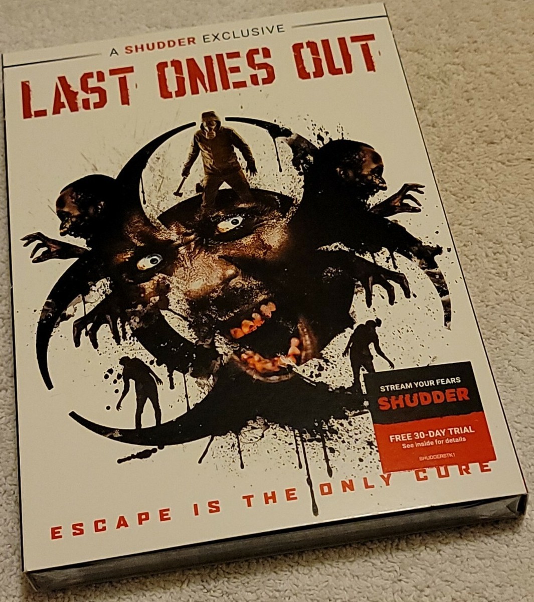 last ones out shudder dvd exclusive horror movie zombie Halloween Brand new