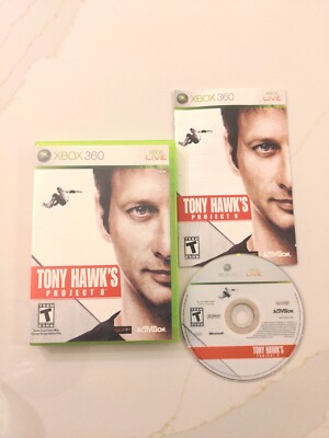 Tony Hawk's Project 8 (Xbox 360, 2006) Complete With Manual   Tested Working 
