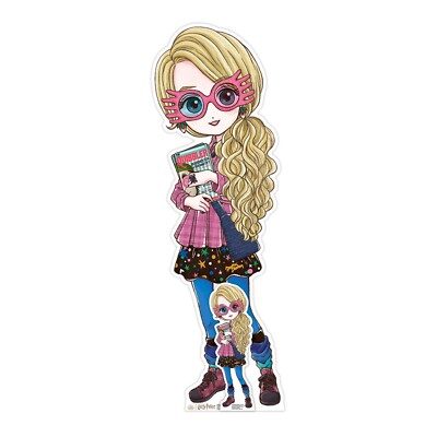Luna Lovegood Cartoon Mini Karton Ausschnitt Offiziell Harry Potter Gratis